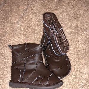 Brown Squeak boots